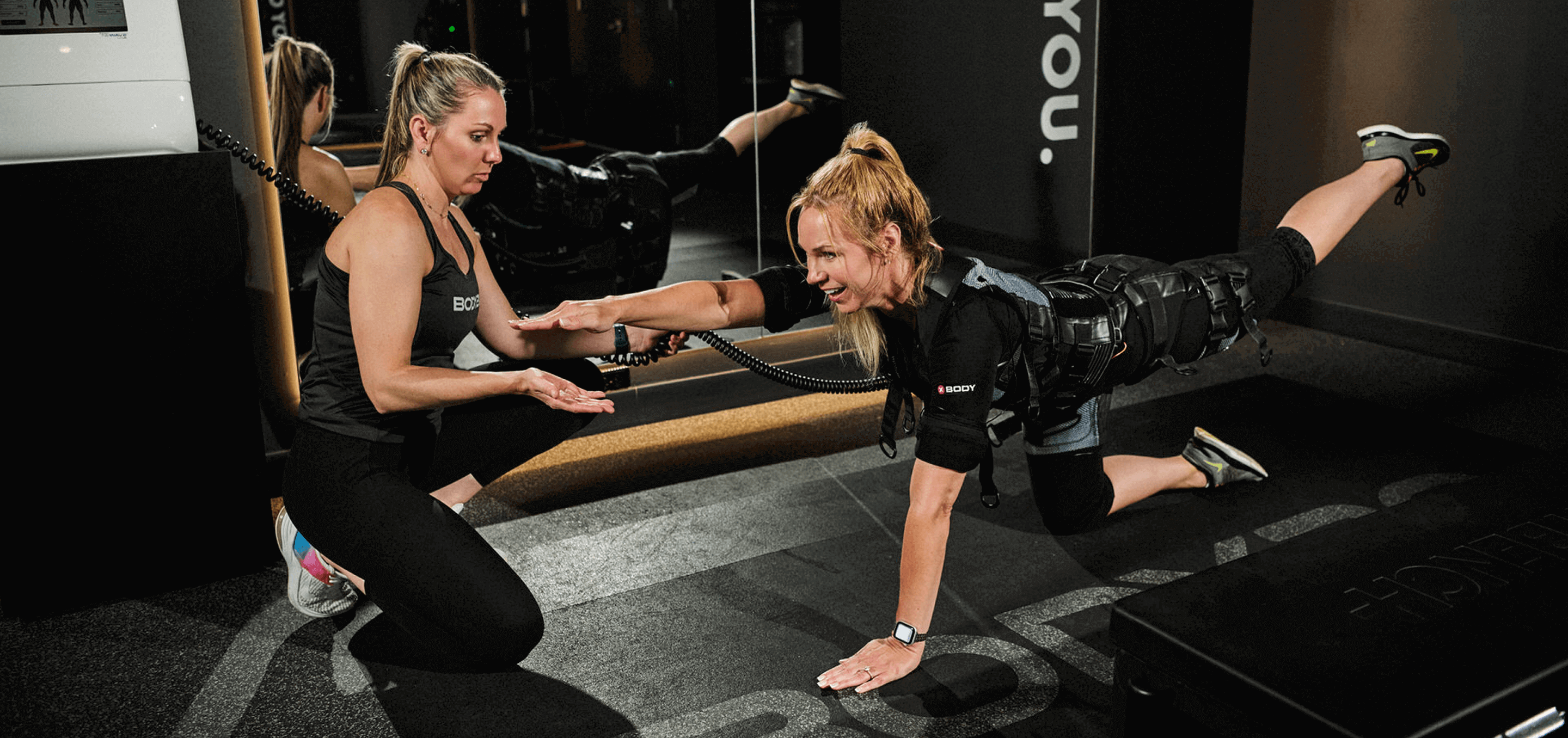 A member training at BODY20