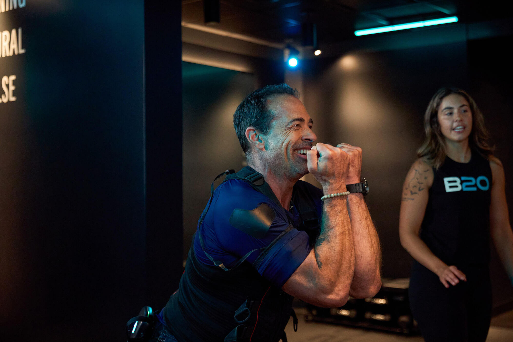 Individual working out at BODY20